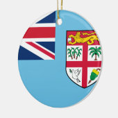 Fidschi-Flagge Keramik Ornament (Links)