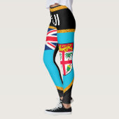 Fidschi-Flagge Leggings (Links)