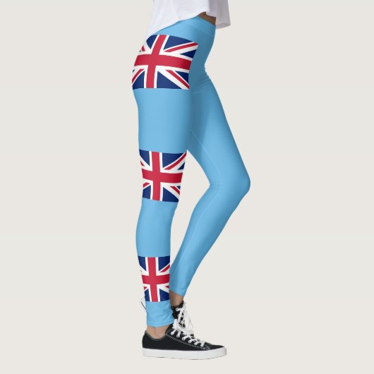 Fidschi-Flagge Leggings (Rechts)