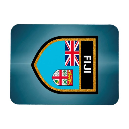 Fidschi-Flagge Magnet (Horizontal)