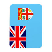 Fidschi-Flagge Magnet (Vertikal)