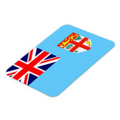 Fidschi-Flagge Magnet (Linke Seite)