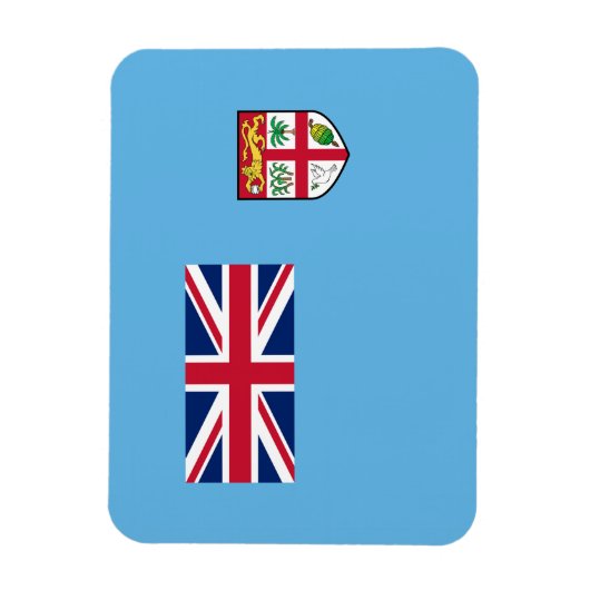 Fidschi-Flagge Magnet (Vertikal)