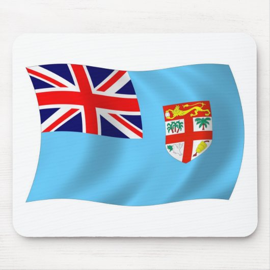 Fidschi-Flagge-Mauspad Mousepad (Vorne)