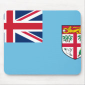 Fidschi-Flagge Mousepad (Vorne)