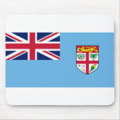 Fidschi-Flagge Mousepad (Vorne)