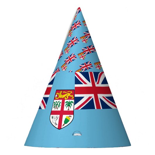 Fidschi-Flagge Partyhütchen (Links)