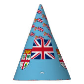 Fidschi-Flagge Partyhütchen (Rechts)