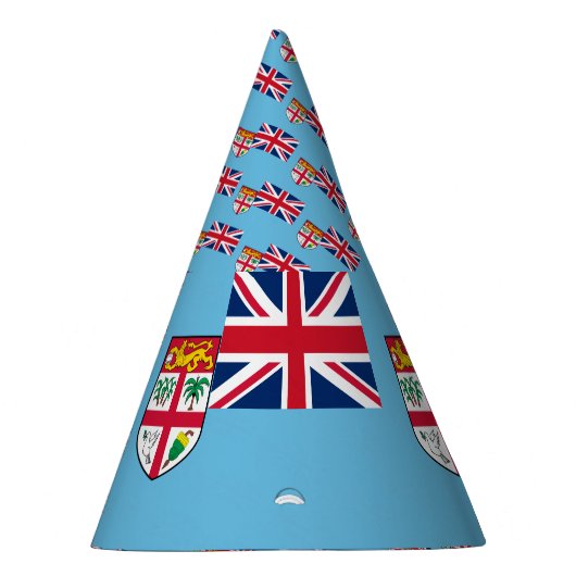 Fidschi-Flagge Partyhütchen (Rechts)