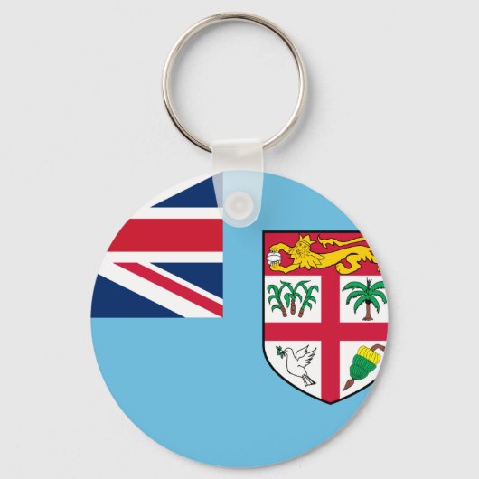 Fidschi-Flagge Schlüsselanhänger (Vorderseite)