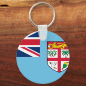 Fidschi-Flagge Schlüsselanhänger (Vorderseite)