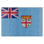 Fidschi-Flagge Schneidebrett (Vorderseite)