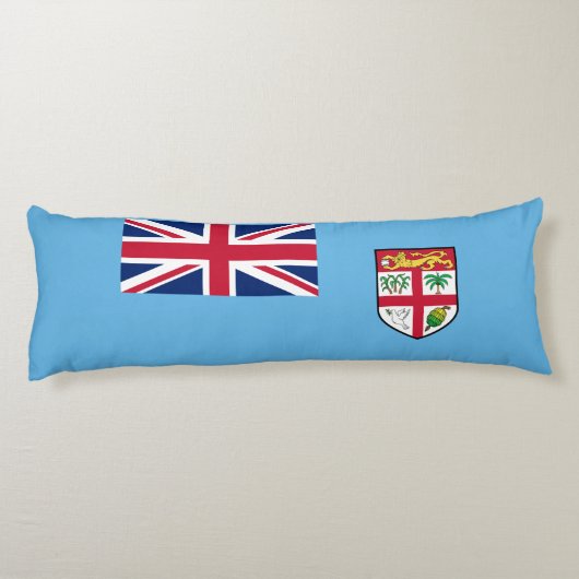 Fidschi-Flagge Seitenschläferkissen (Rückseite)