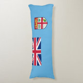 Fidschi-Flagge Seitenschläferkissen (Vorderseite Vertikal)