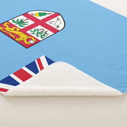 Fidschi-Flagge Sherpadecke (3/4)