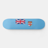 Fidschi-Flagge Skateboard (Horizontal)