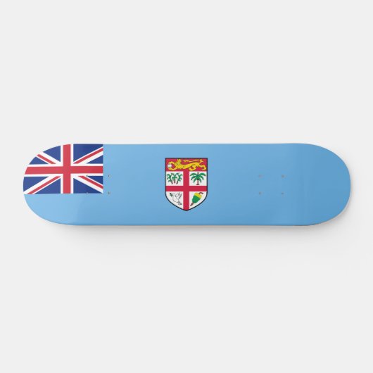 Fidschi-Flagge Skateboard (Horizontal)
