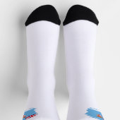 Fidschi-Flagge Socken (Oben)