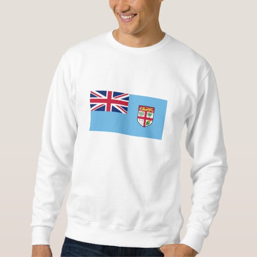 Fidschi-Flagge Sweatshirt (Vorderseite)