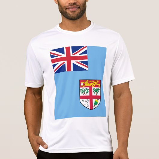 Fidschi-Flagge T-Shirt (Vorderseite)