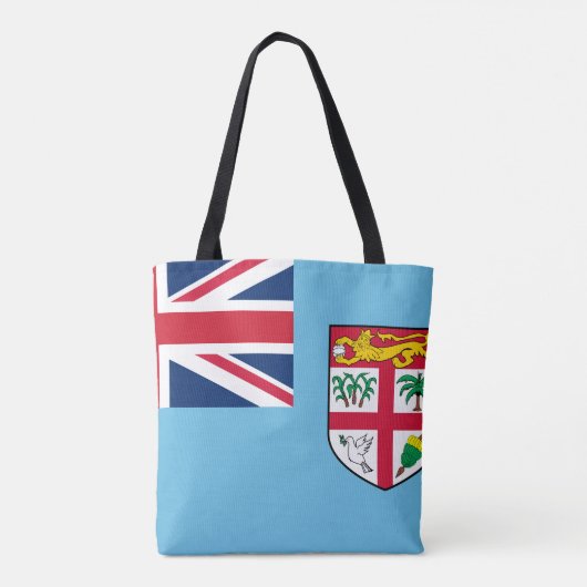 Fidschi-Flagge Tasche (Rückseite)