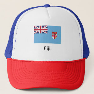 Fidschi-Flagge Truckerkappe