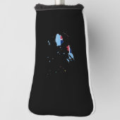 Fidschi-Flagge und Karte Golf Headcover (Rotieren 90)