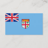 Fidschi-Flagge Visitenkarte (Vorderseite)