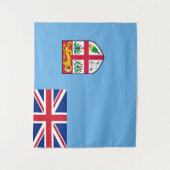 Fidschi-Flagge Wandteppich (Vorderseite)
