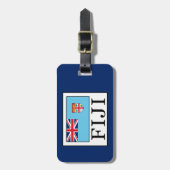 Fidschi Gepäckanhänger (Vorderseite vertikal)