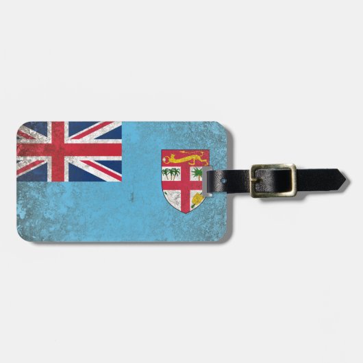 Fidschi Gepäckanhänger (Vorderseite horizontal)