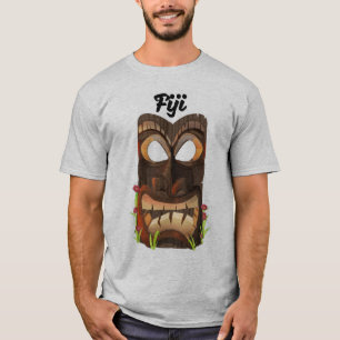 Fidschi geschnitzte Maske T-Shirt