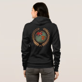 Fidschi Hoodie (Schwarz voll)