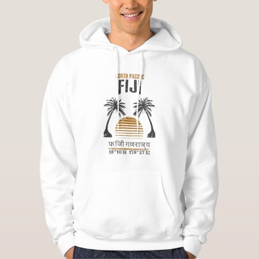 Fidschi Hoodie (Vorderseite)