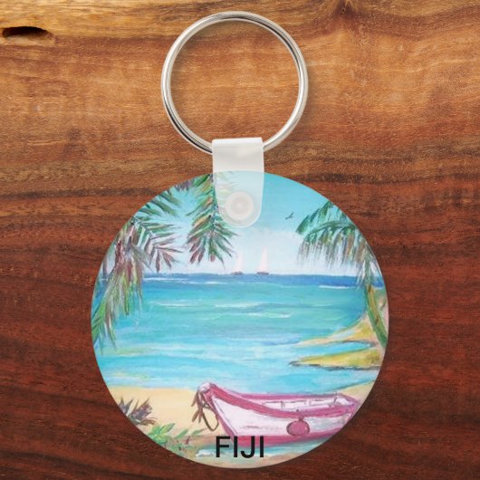 Fidschi-Inseln-Schlüsselanhänger Schlüsselanhänger (Vorderseite)