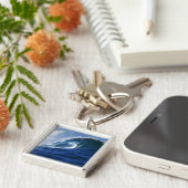 Fidschi-Inseln, Tavarua, Cloudbreak. Eine Welle Schlüsselanhänger (Seite)