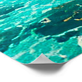 🏝️ Fidschi Inselparadies Luxus Reise Dekor 🌊 Poster (Ecke)
