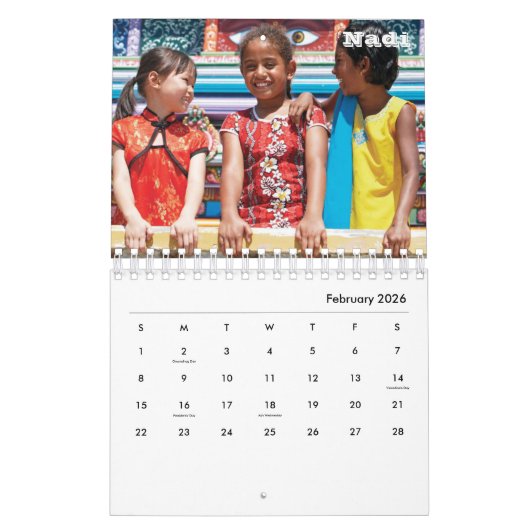 Fidschi Kalender (Feb 2026)