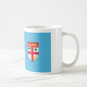 Fidschi-Landesflaggetextname Kaffeetasse