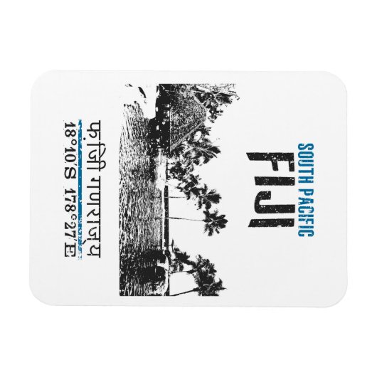 Fidschi Magnet (Horizontal)