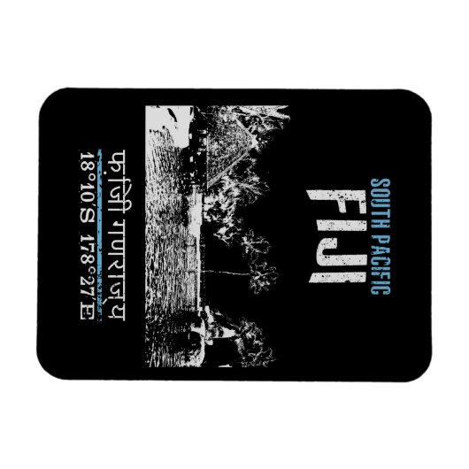 Fidschi Magnet (Horizontal)