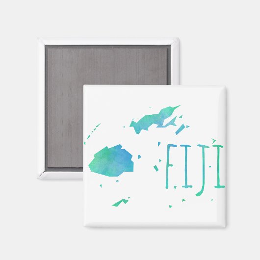 Fidschi Magnet (Vorderseite/Rückseite)