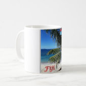 Fidschi - Matamanoa - Strand - Kaffeetasse (Vorderseite Links)