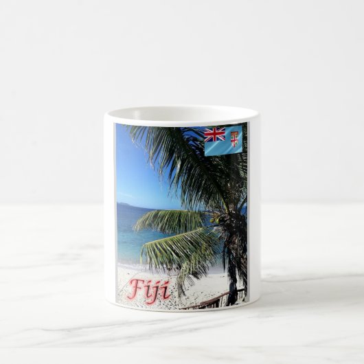 Fidschi - Matamanoa - Strand - Kaffeetasse (Mittel)