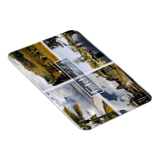 Fidschi - Mosaik - Magnet (Rechte Seite)