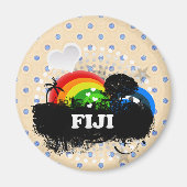 Fidschi-niedlich Magnet (Vorne)