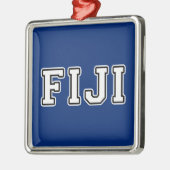 Fidschi Ornament Aus Metall (Links)