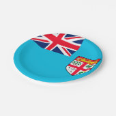 Fidschi Pappteller (Schrägansicht)