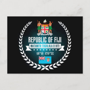 Fidschi Postkarte