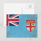 Fidschi Postkarte (Vorne/Hinten)